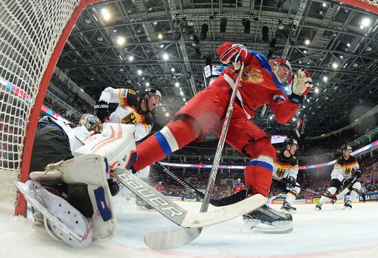 2016 IIHF World Ice Hockey Championship. Russia vs. Germany