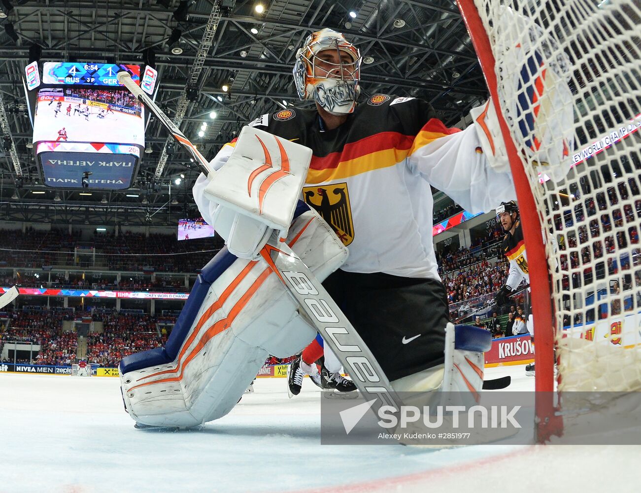 2016 IIHF World Ice Hockey Championship. Russia vs. Germany