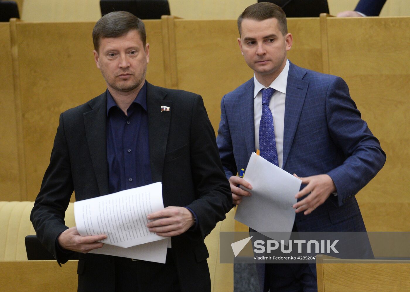State Duma plenary meeting