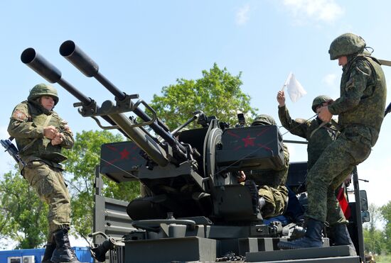 District stage of the "Clear sky" competition in Krasnodar Krai