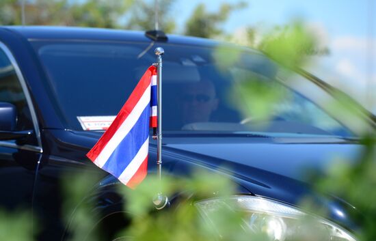Delegation heads - ASEAN-Russia Summit participants arrive at Congress Centre in Sochi