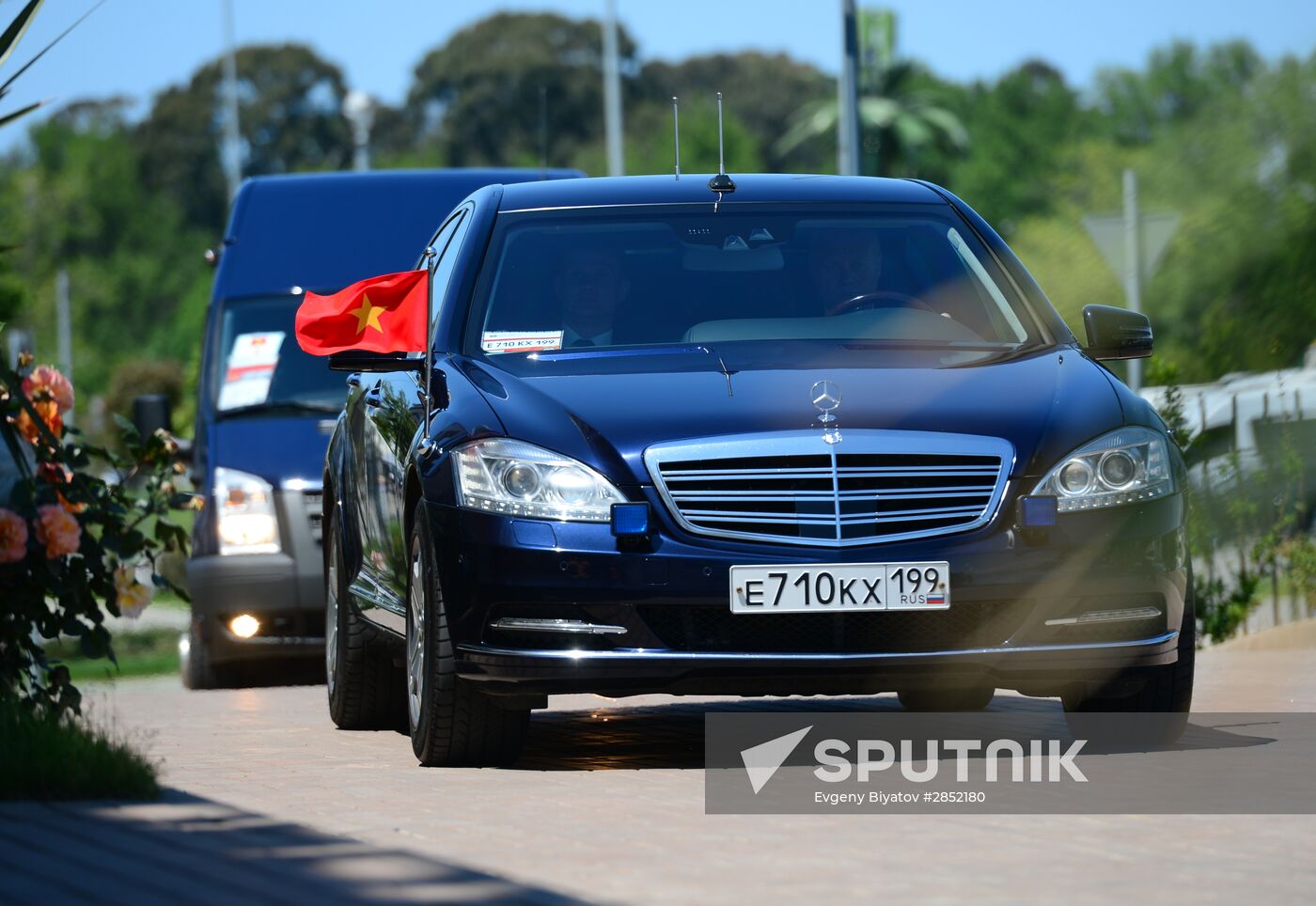 Delegation heads - ASEAN-Russia Summit participants arrive at Congress Centre in Sochi