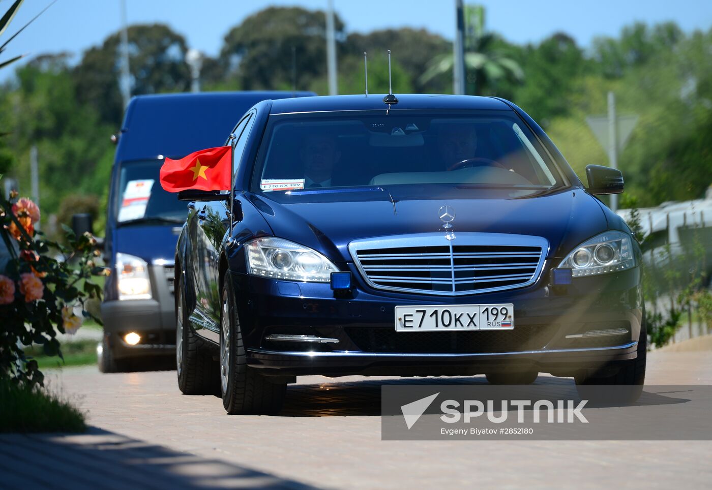 Delegation heads - ASEAN-Russia Summit participants arrive at Congress Centre in Sochi
