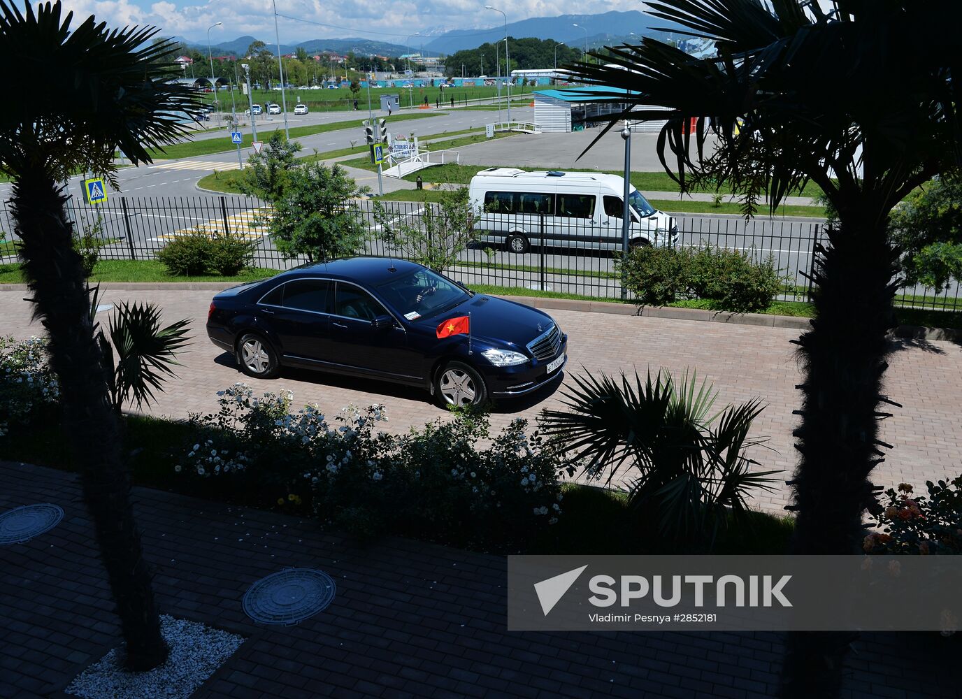 Delegation heads - ASEAN-Russia Summit participants arrive at Congress Centre in Sochi