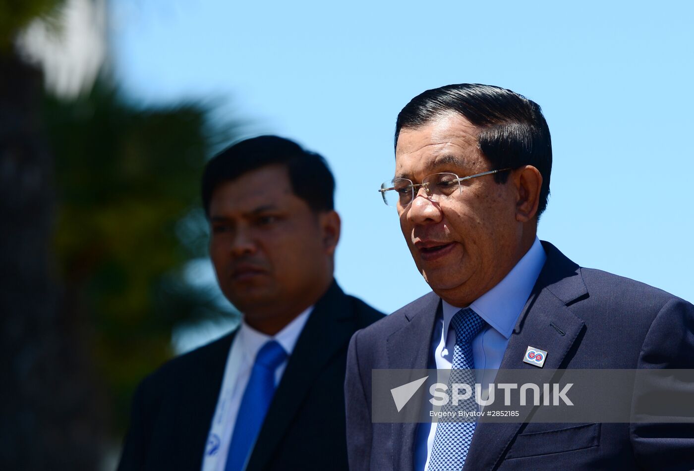 Delegation heads - ASEAN-Russia Summit participants arrive at Congress Centre in Sochi