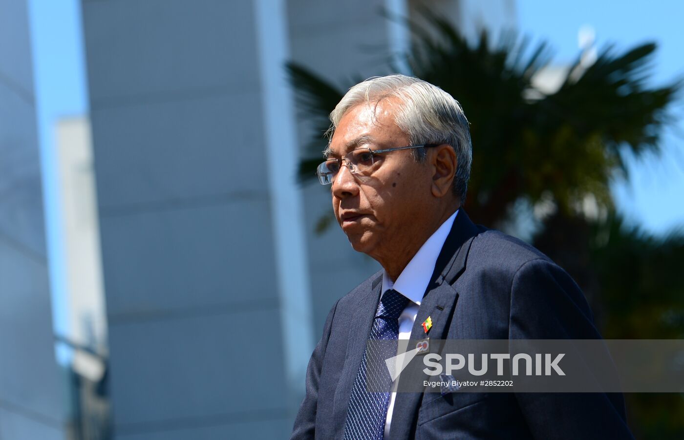 Delegation heads - ASEAN-Russia Summit participants arrive at Congress Centre in Sochi