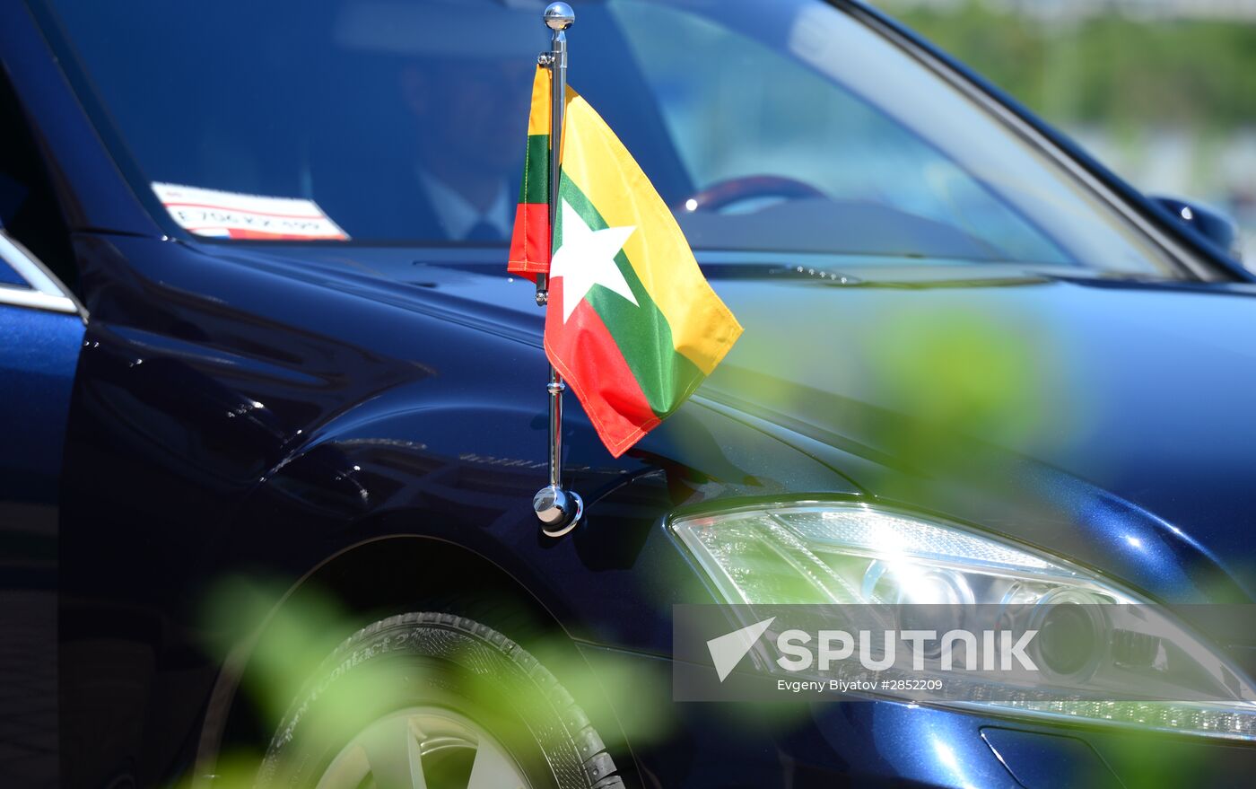 Delegation heads - ASEAN-Russia Summit participants arrive at Congress Centre in Sochi