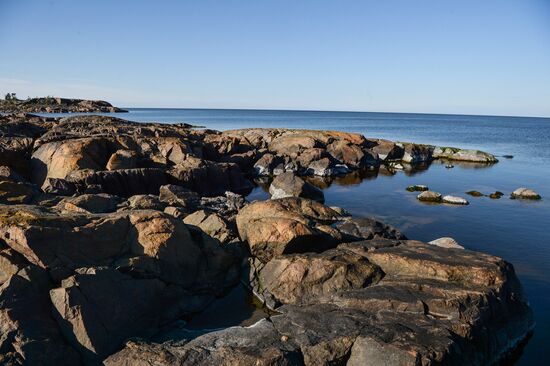 Hogland island in Gulf of Finland