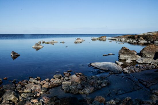 Hogland island in Gulf of Finland