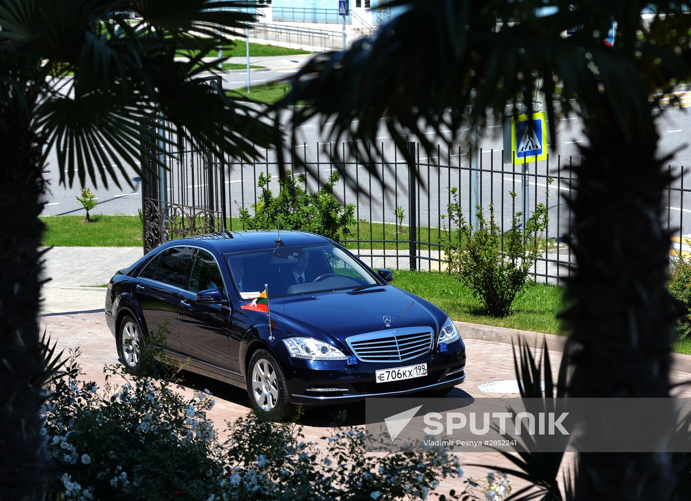 Delegation heads - ASEAN-Russia Summit participants arrive at Congress Centre in Sochi