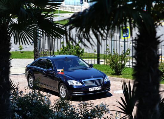 Delegation heads - ASEAN-Russia Summit participants arrive at Congress Centre in Sochi