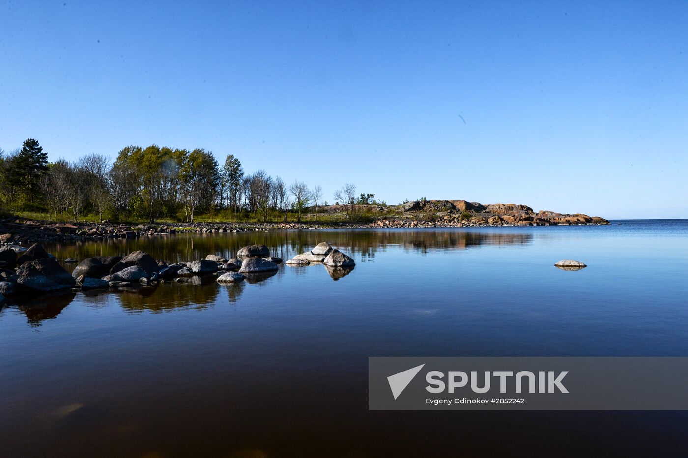 Hogland island in Gulf of Finland