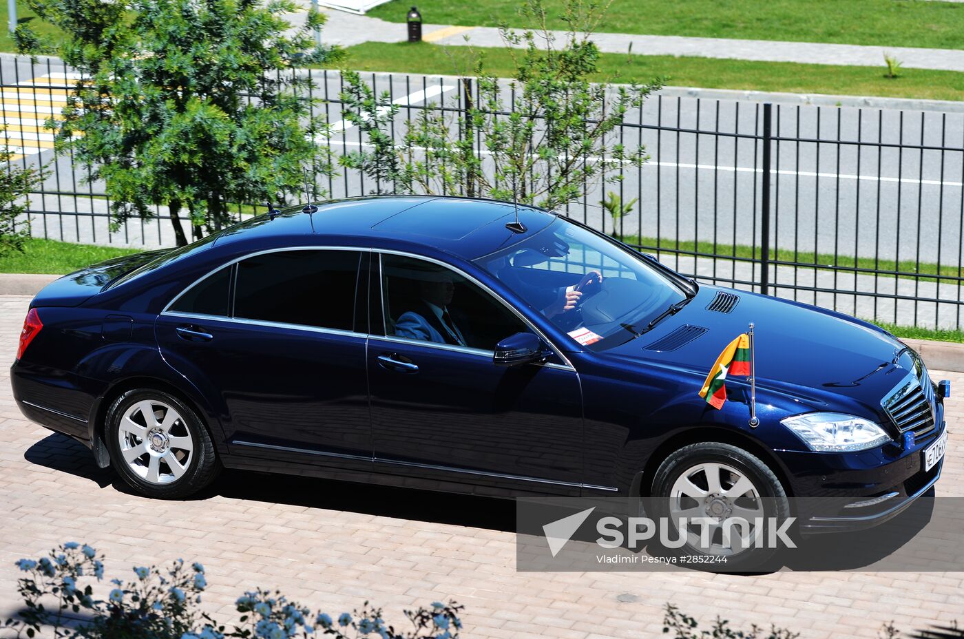 Delegation heads - ASEAN-Russia Summit participants arrive at Congress Centre in Sochi