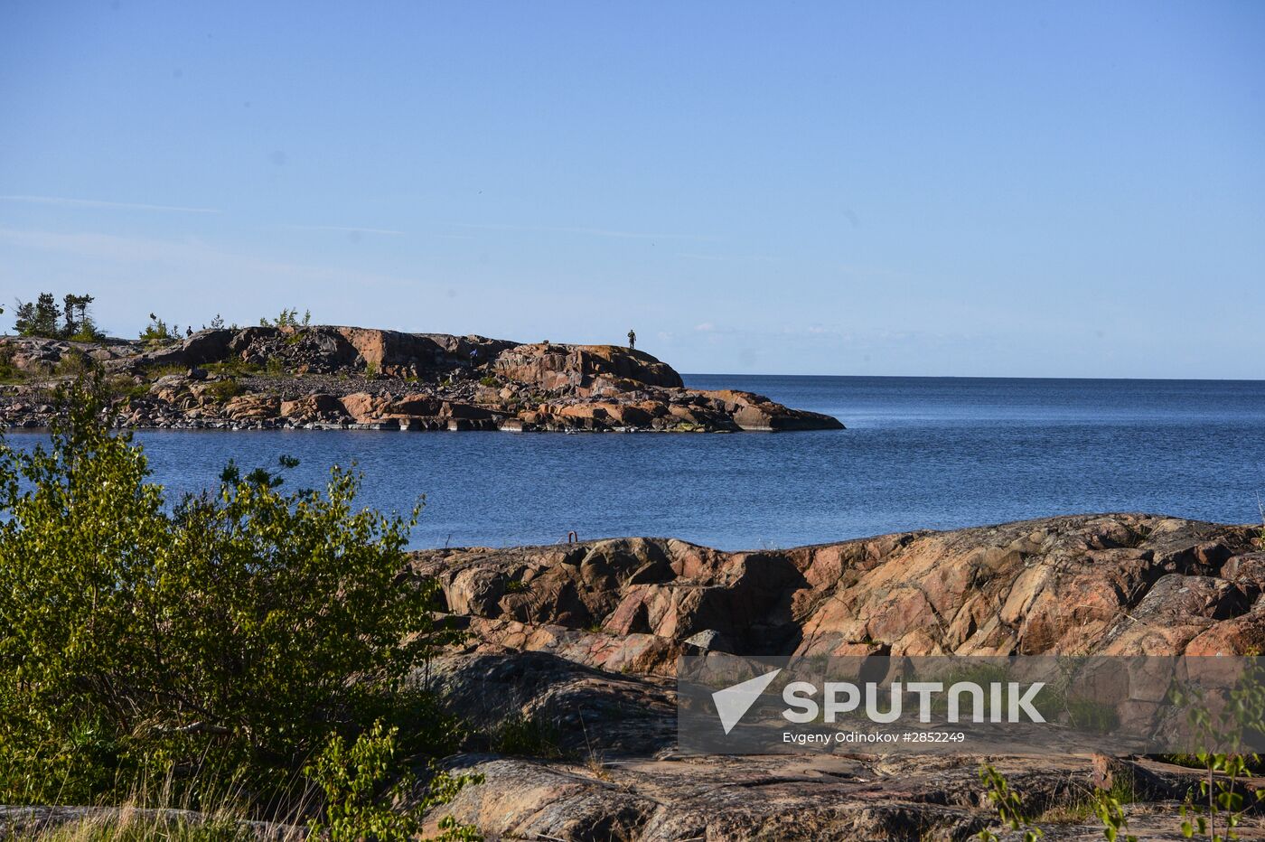 Gogland island in Gulf of Finland