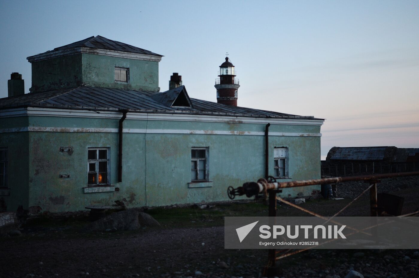 Gogland island in Gulf of Finland