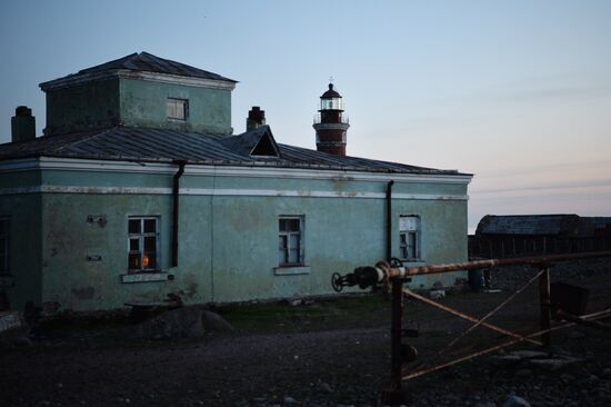 Gogland island in Gulf of Finland