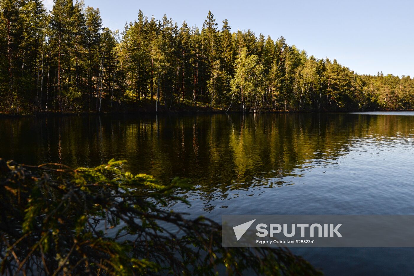 Gogland island in Gulf of Finland