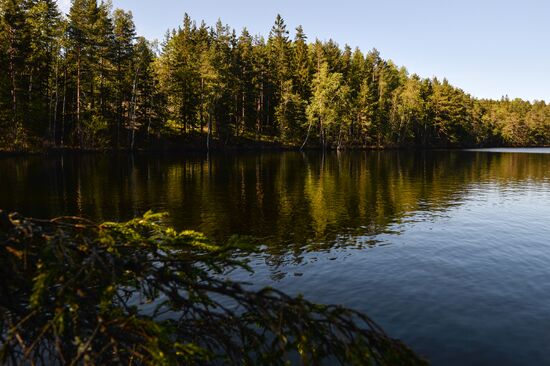 Gogland island in Gulf of Finland