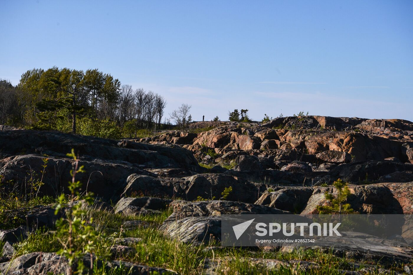 Gogland island in Gulf of Finland