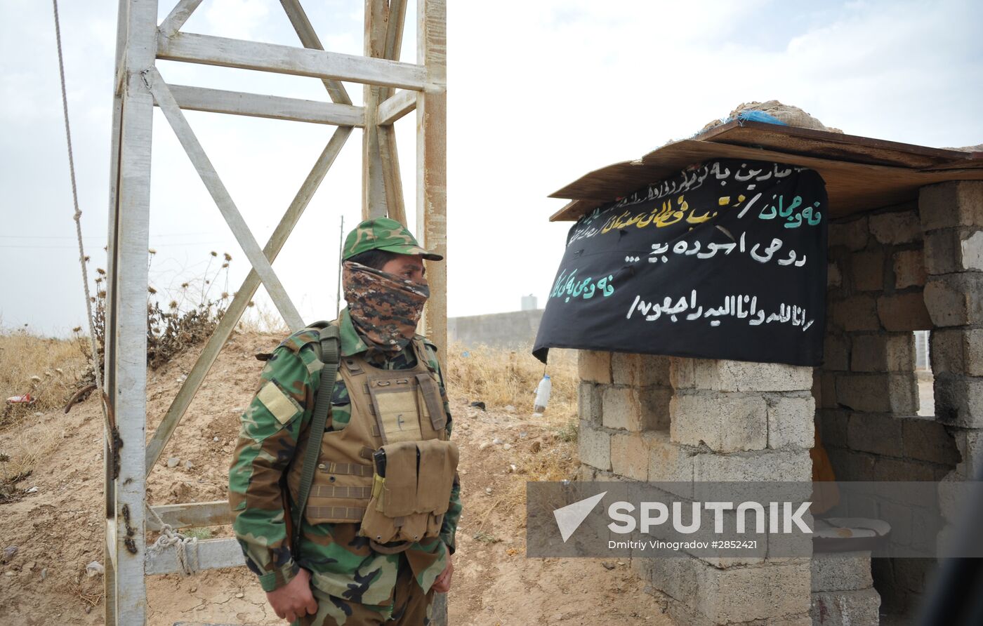 Kurdistan Workers' Party soldiers in Qandil Mountains, Iraq