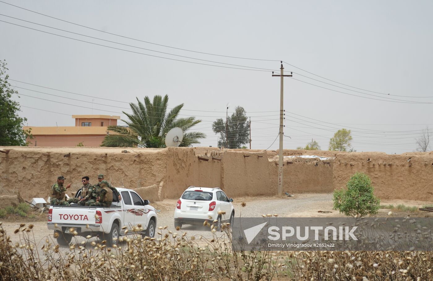 Iraqi Kurdistan servicemen in Kirkuk province, Iraq