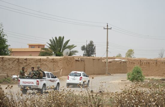 Iraqi Kurdistan servicemen in Kirkuk province, Iraq