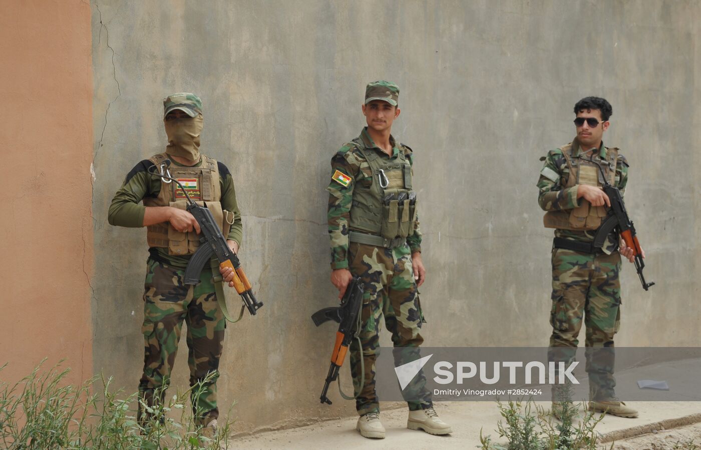 Kurdistan Workers' Party soldiers in Qandil Mountains, Iraq