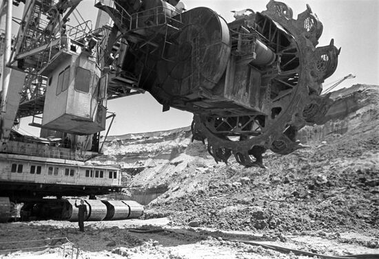 Bucket-wheel excavator