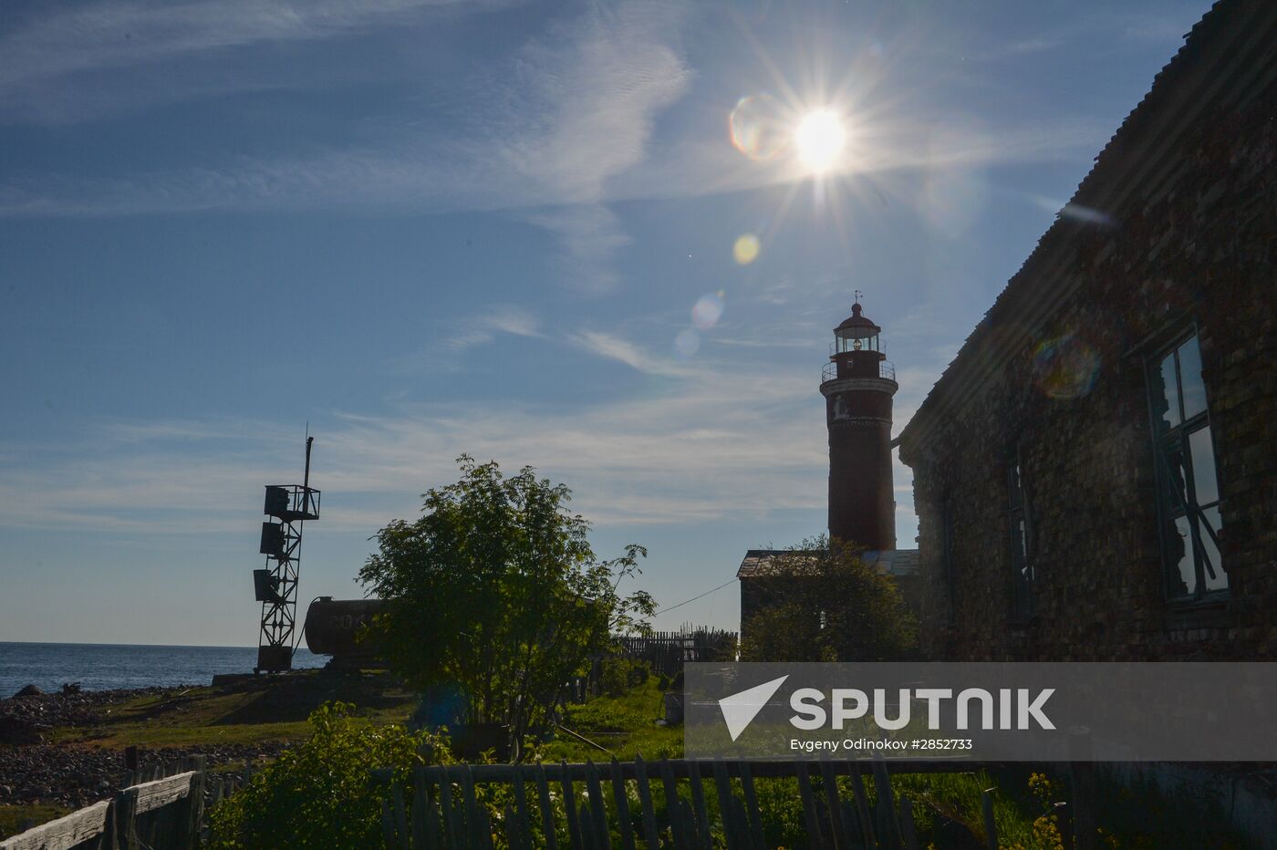 Gogland island in Gulf of Finland