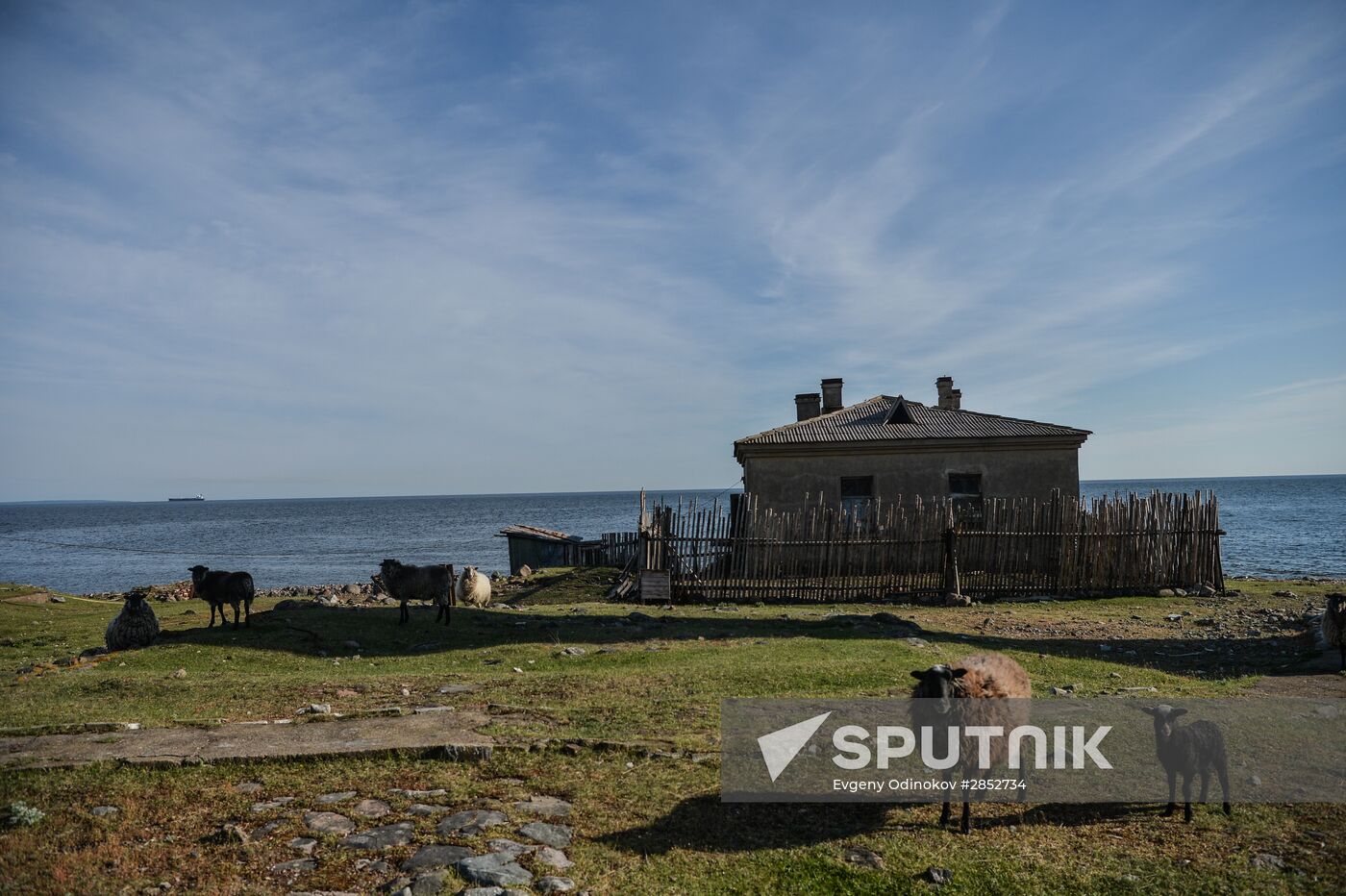 Gogland island in Gulf of Finland