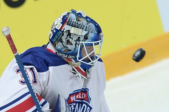 Ice Hockey. World Legends Under Moscow Stars gala match
