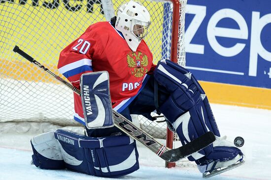 Ice Hockey. World Legends Under Moscow Stars gala match