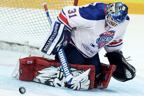 Ice Hockey. World Legends Under Moscow Stars gala match