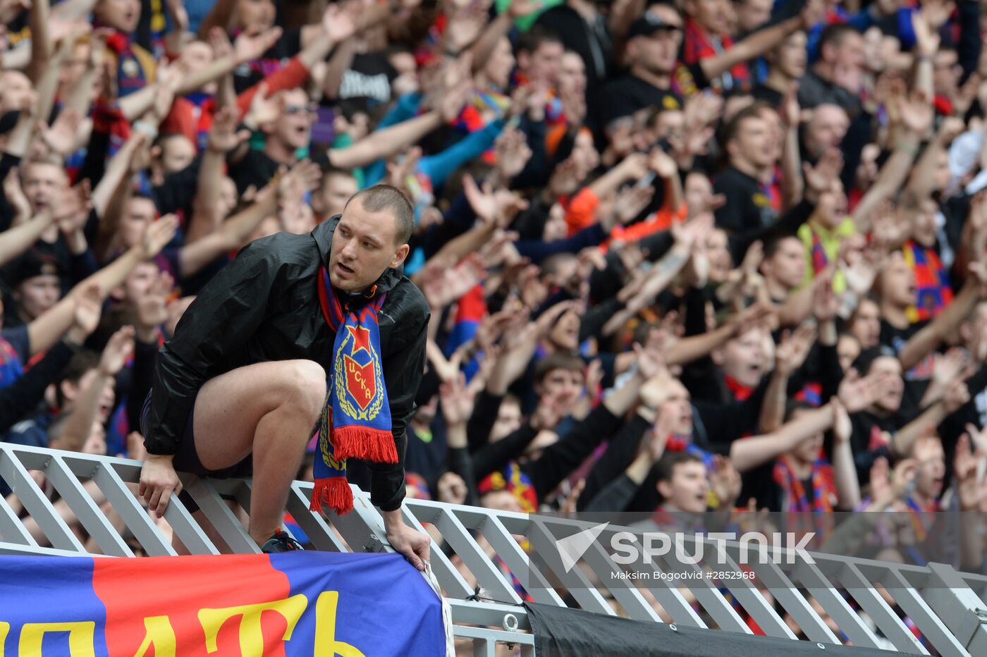 Football. Russian Premier League. Rubin vs. CSKA