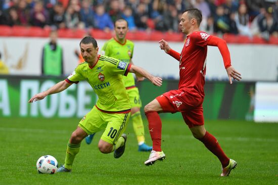 Football. Russian Premier League. Rubin vs. CSKA