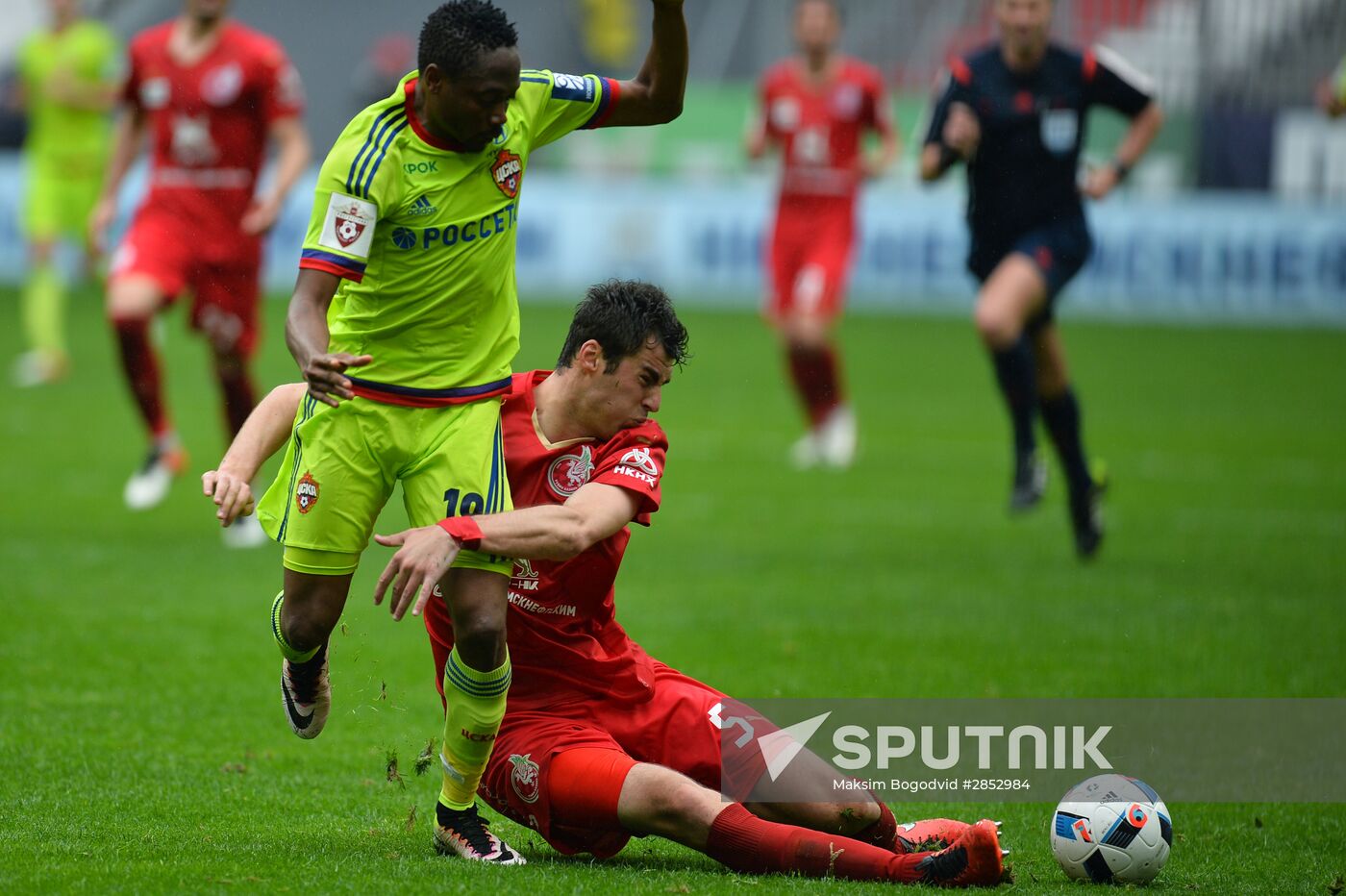 Football. Russian Premier League. Rubin vs. CSKA