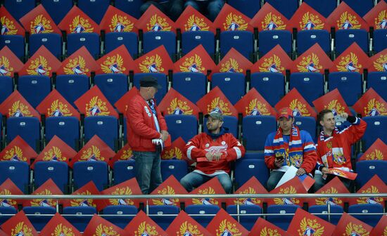 2016 IIHF World Ice Hockey Championship. Finland vs. Russia