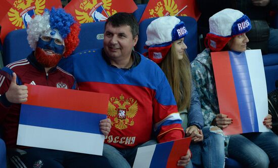 2016 IIHF World Ice Hockey Championship. Finland vs. Russia