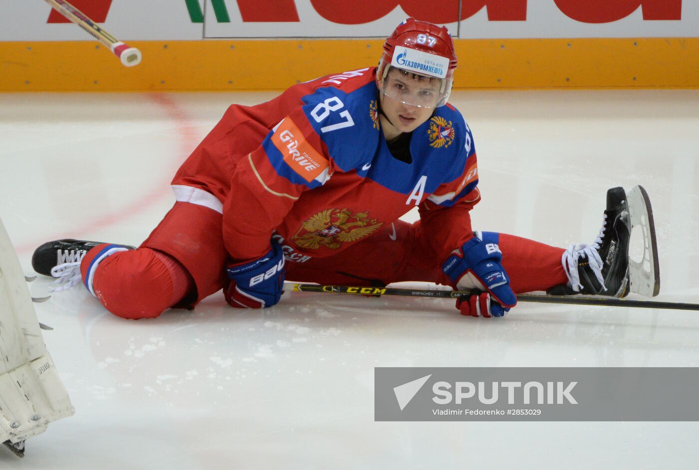 2016 IIHF World Ice Hockey Championship. Finland vs. Russia