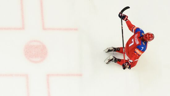 2016 IIHF World Ice Hockey Championship. Finland vs. Russia