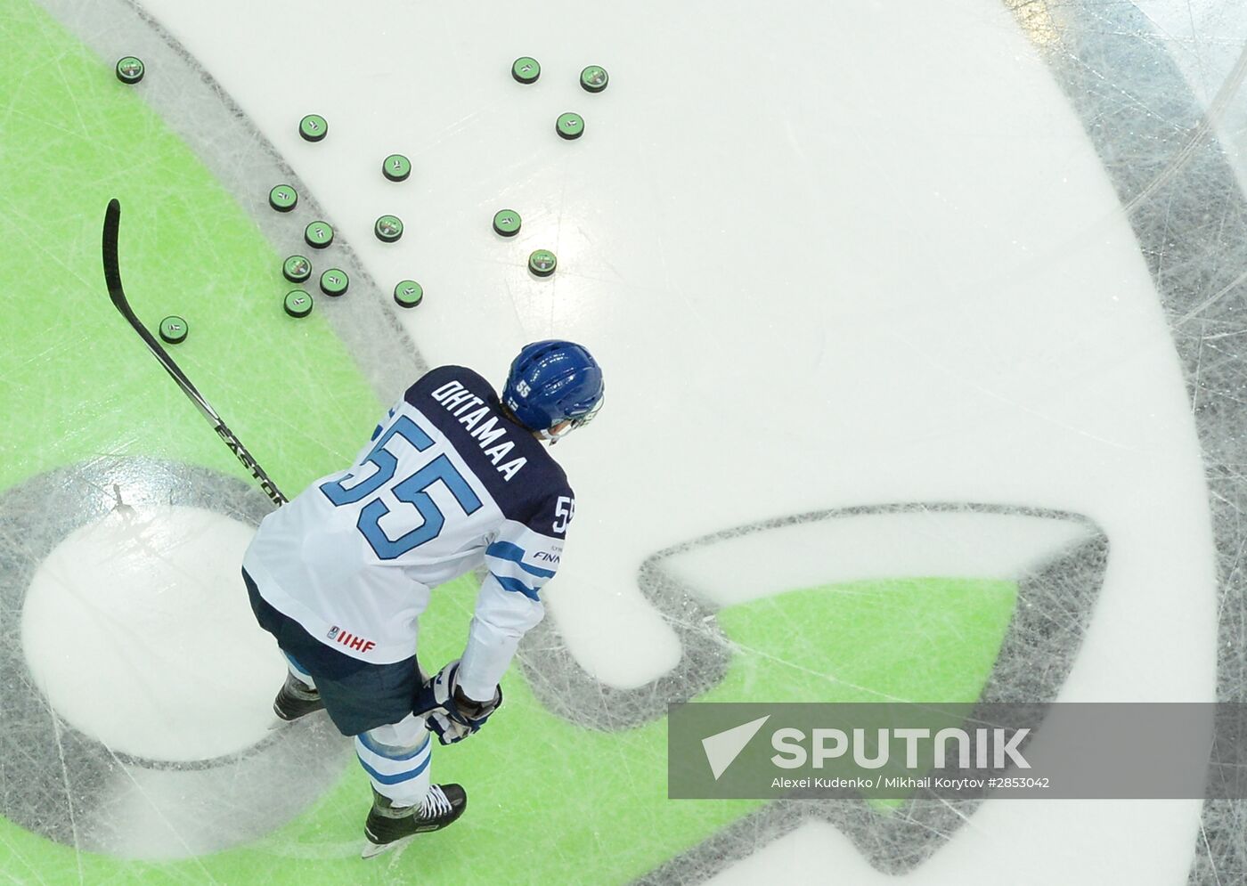 2016 IIHF World Ice Hockey Championship. Finland vs. Russia