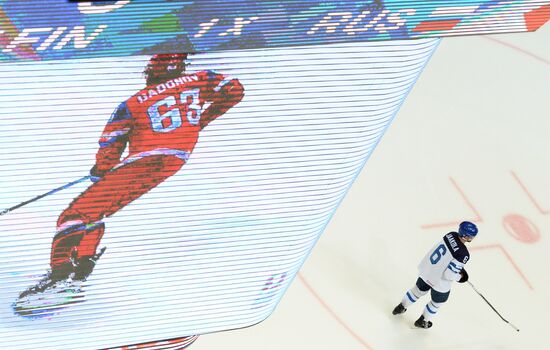 2016 IIHF World Ice Hockey Championship. Finland vs. Russia