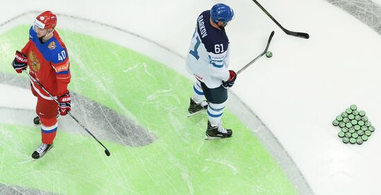 2016 IIHF World Ice Hockey Championship. Finland vs. Russia