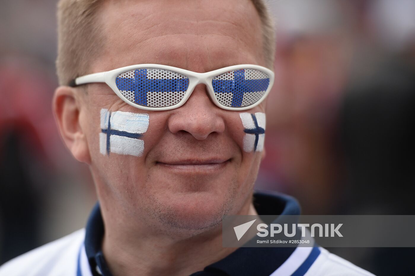 2016 IIHF World Ice Hockey Championship. Finland vs. Russia