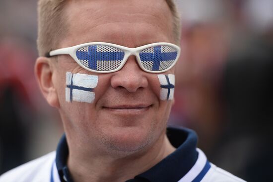 2016 IIHF World Ice Hockey Championship. Finland vs. Russia