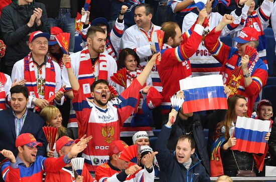 2016 IIHF World Ice Hockey Championship. Finland vs. Russia