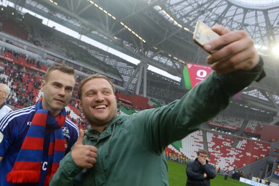 Football. Russian Premier League. Rubin vs. CSKA
