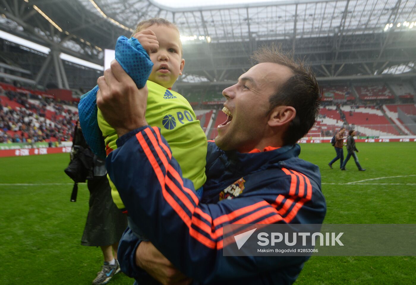 Football. Russian Premier League. Rubin vs. CSKA