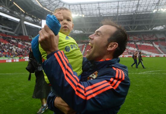Football. Russian Premier League. Rubin vs. CSKA