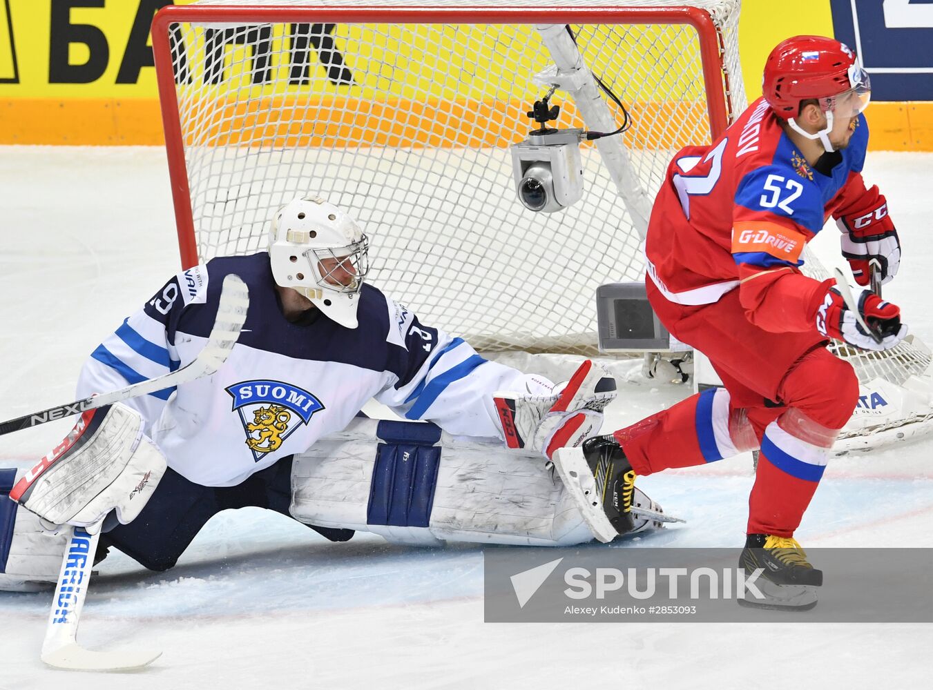 2016 IIHF World Ice Hockey Championship. Finland vs. Russia